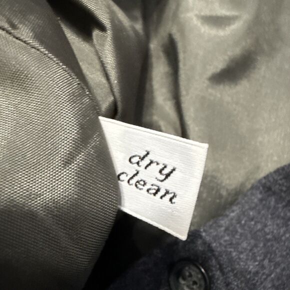 Pendleton Skirt  Charcoal Pencil Virgin Wool Knee Length Lined Career Vintage - Picture 9 of 9